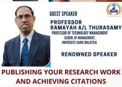 Session With PROFESSOR RAMAYAH A/L THURASAMY